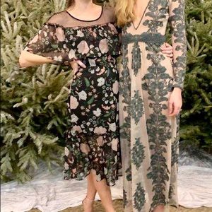 BB Dakota Floral Dress - Black - s2